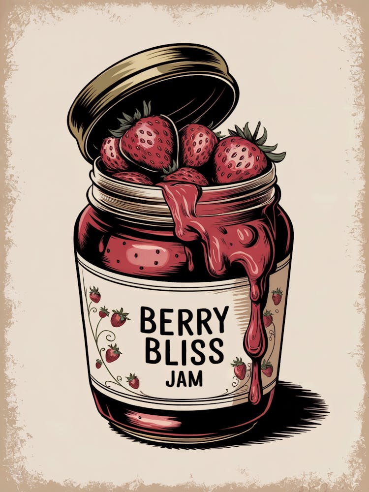 Vintage Berry Bliss Jam