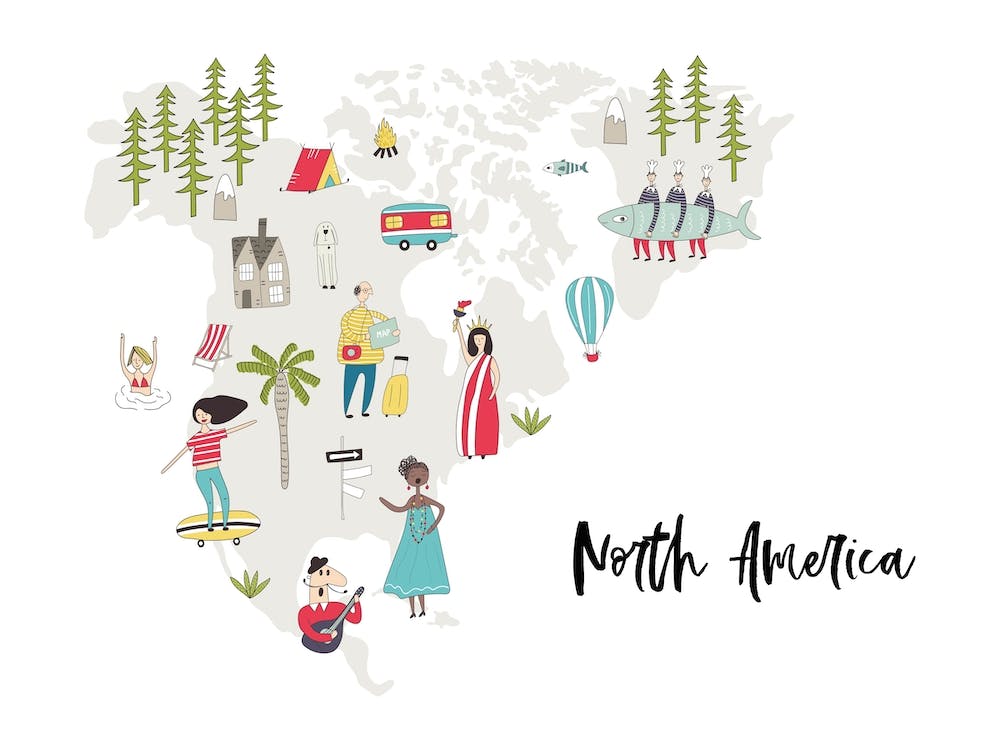 North America Map