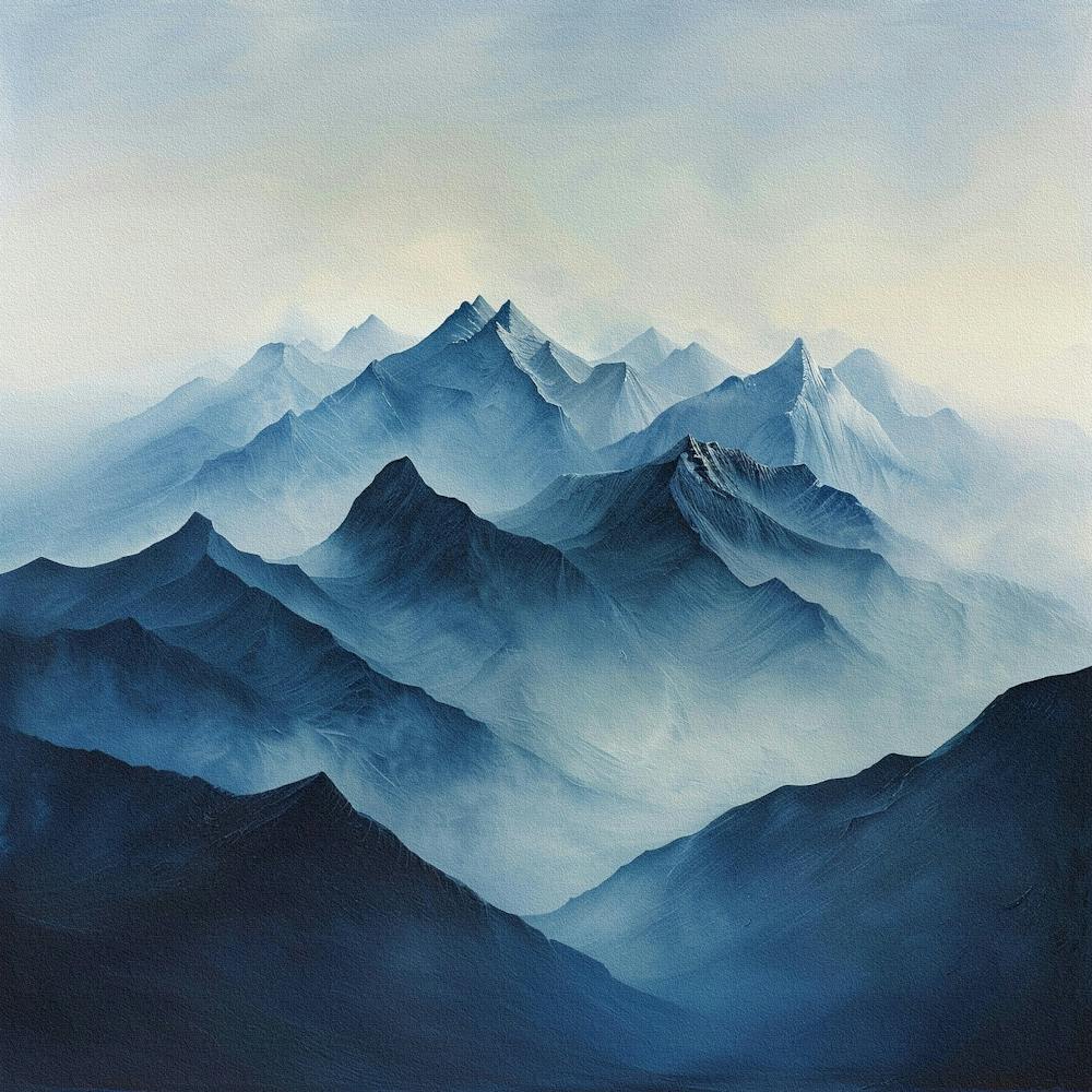 Poster Canvas Mountain 12