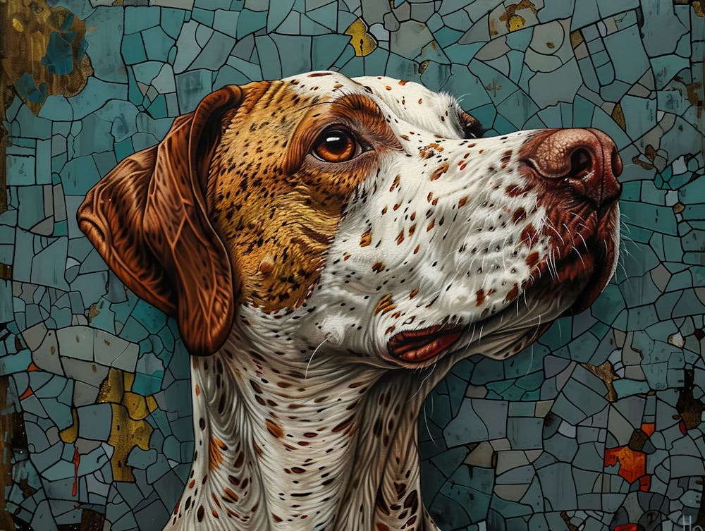 English Pointer Fine Art Portrait 1