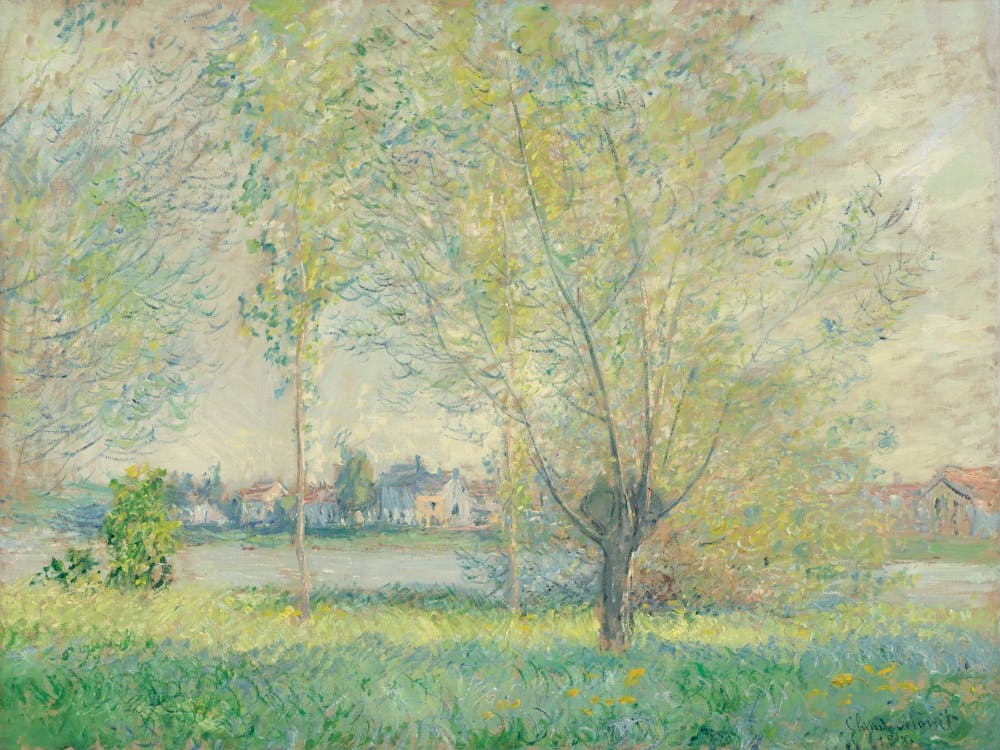 Die Weiden (1880), 1, Claude Monet