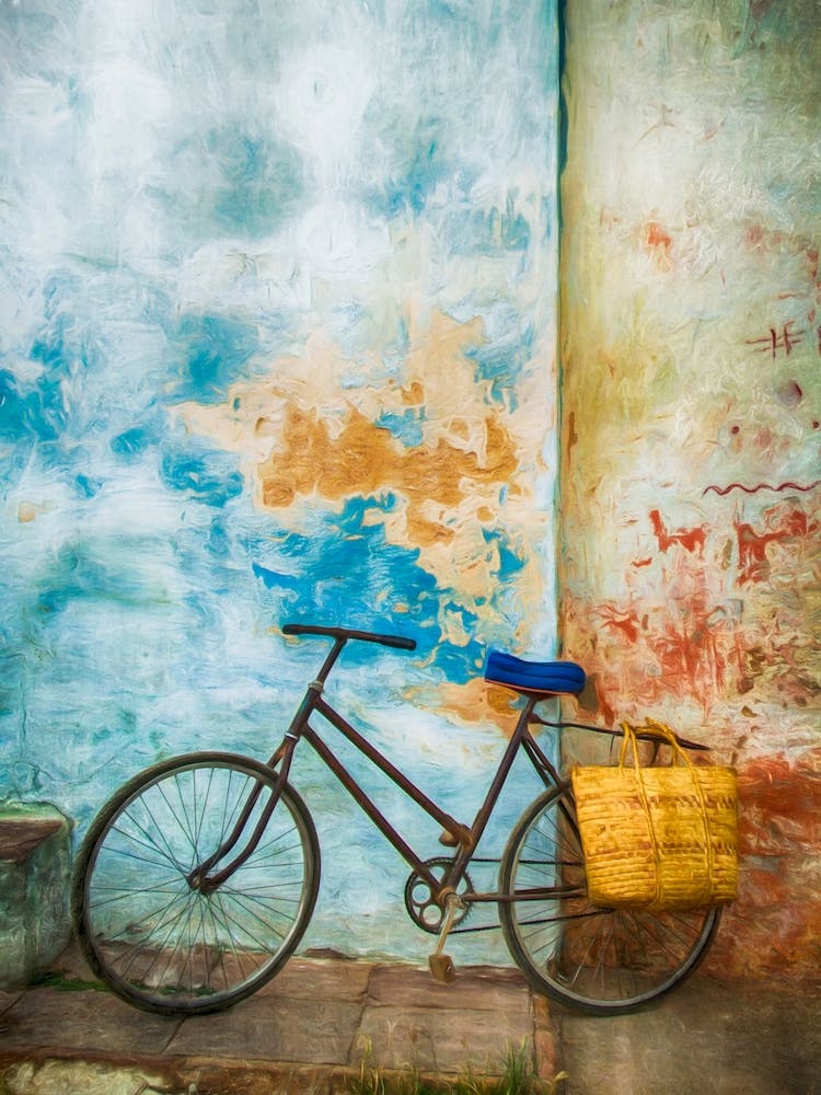 Basket On The Bicycle