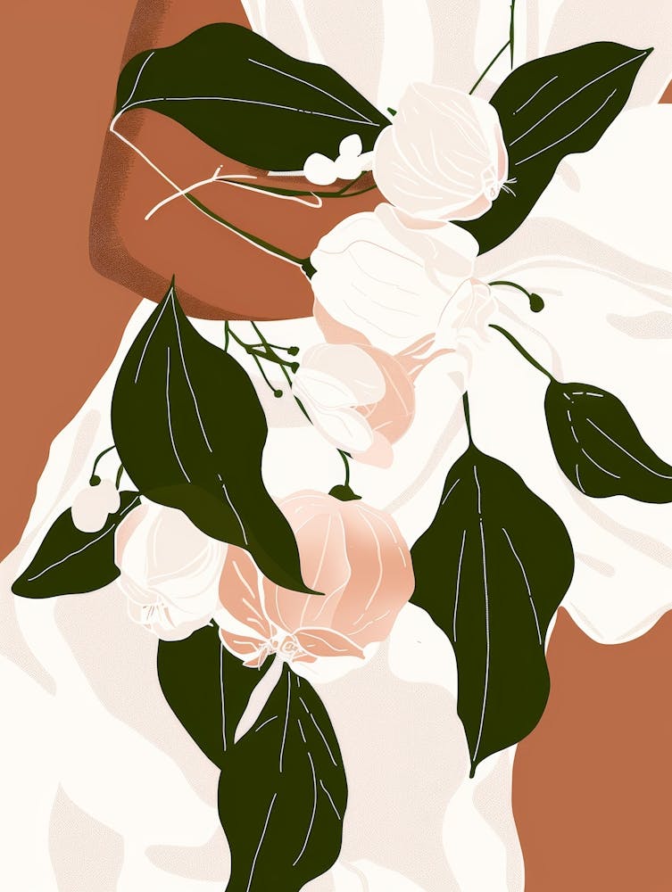 Bridal Bouquet Illustration