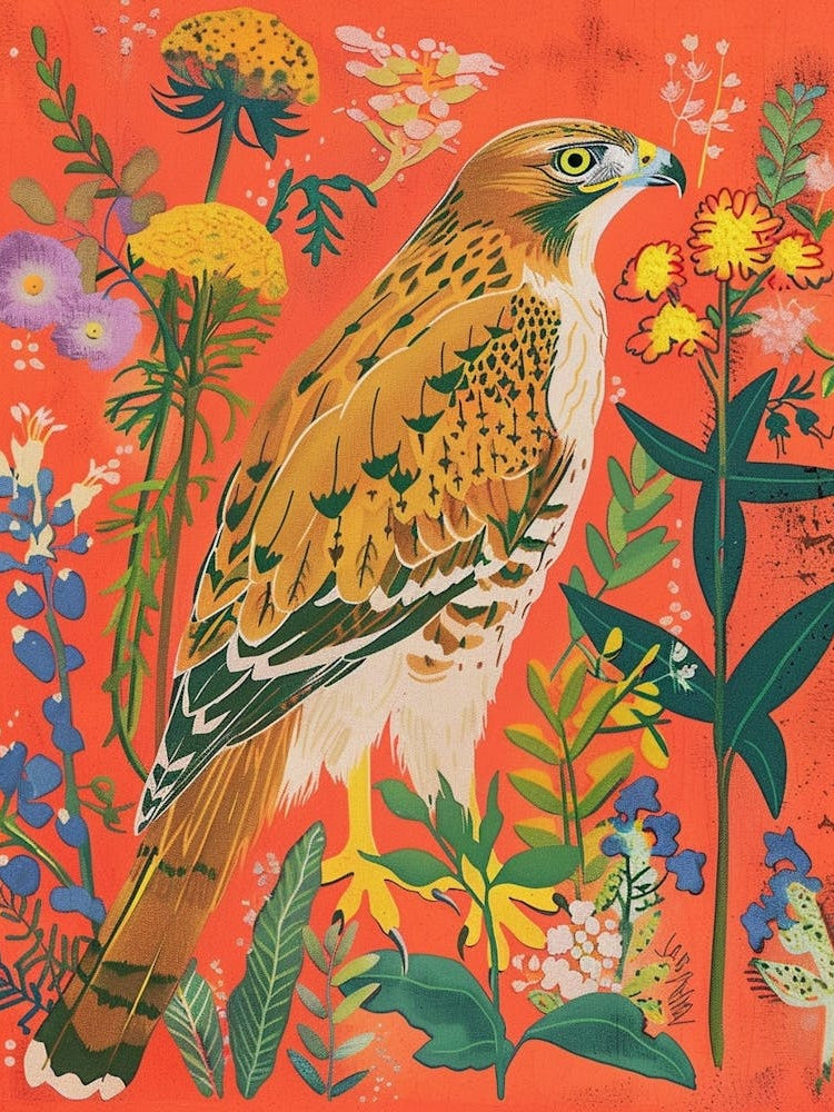 Spring Birds Red Tailed Hawk 4