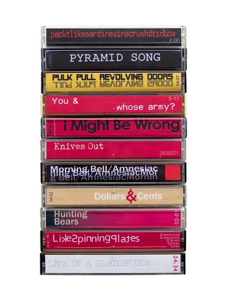 Radiohead Amnesiac - Cassette Print Music Poster