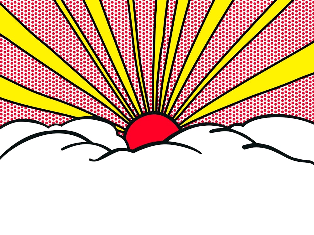 SUNRISE | LICHTENSTEIN DIGITAL REPLICA 1