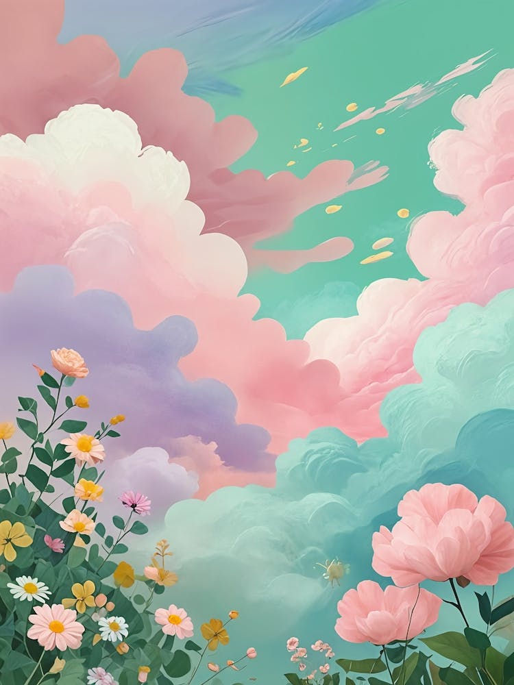 Clouds And Flowers no2
