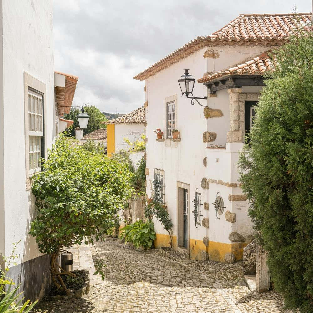Obidos, Portugal Square