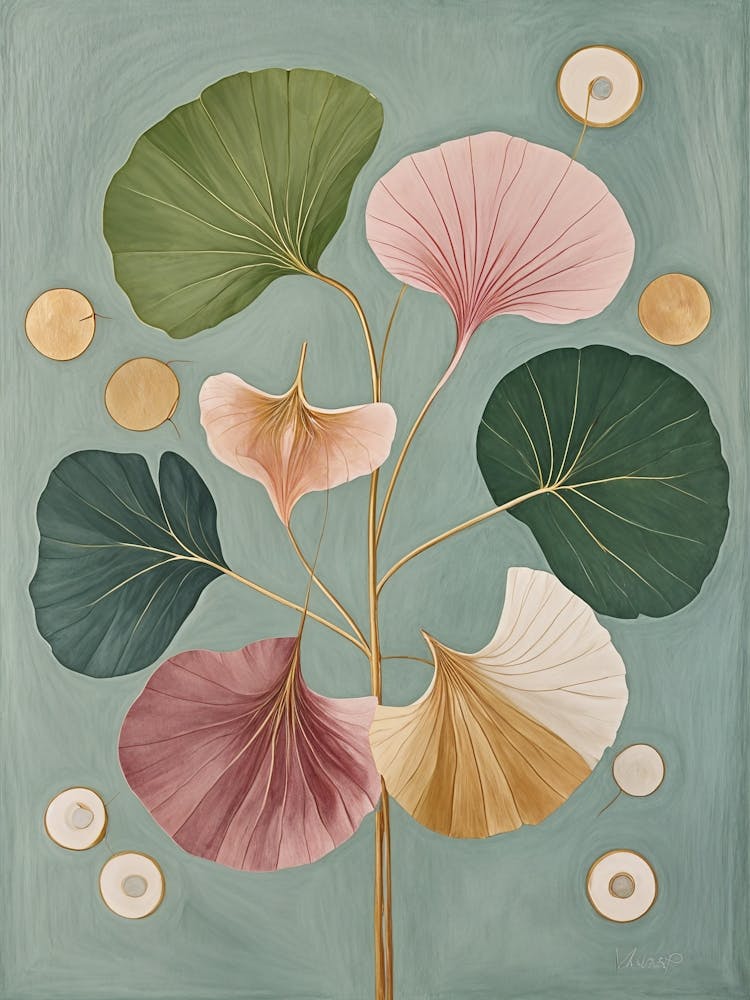 Dance Of The Ginkgo Leaves