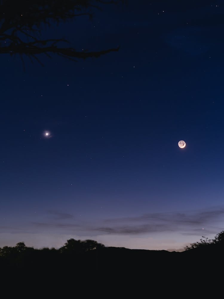 Moon And Venus II
