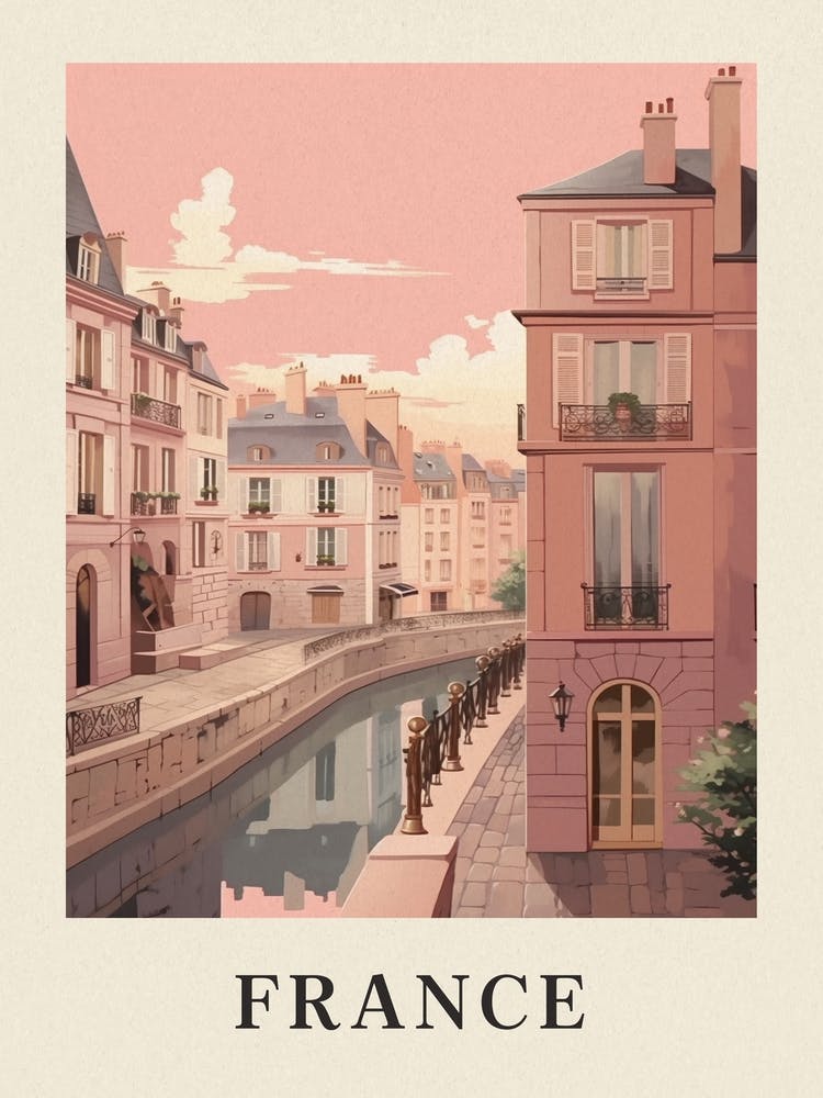 Vintage Travel Poster France 4