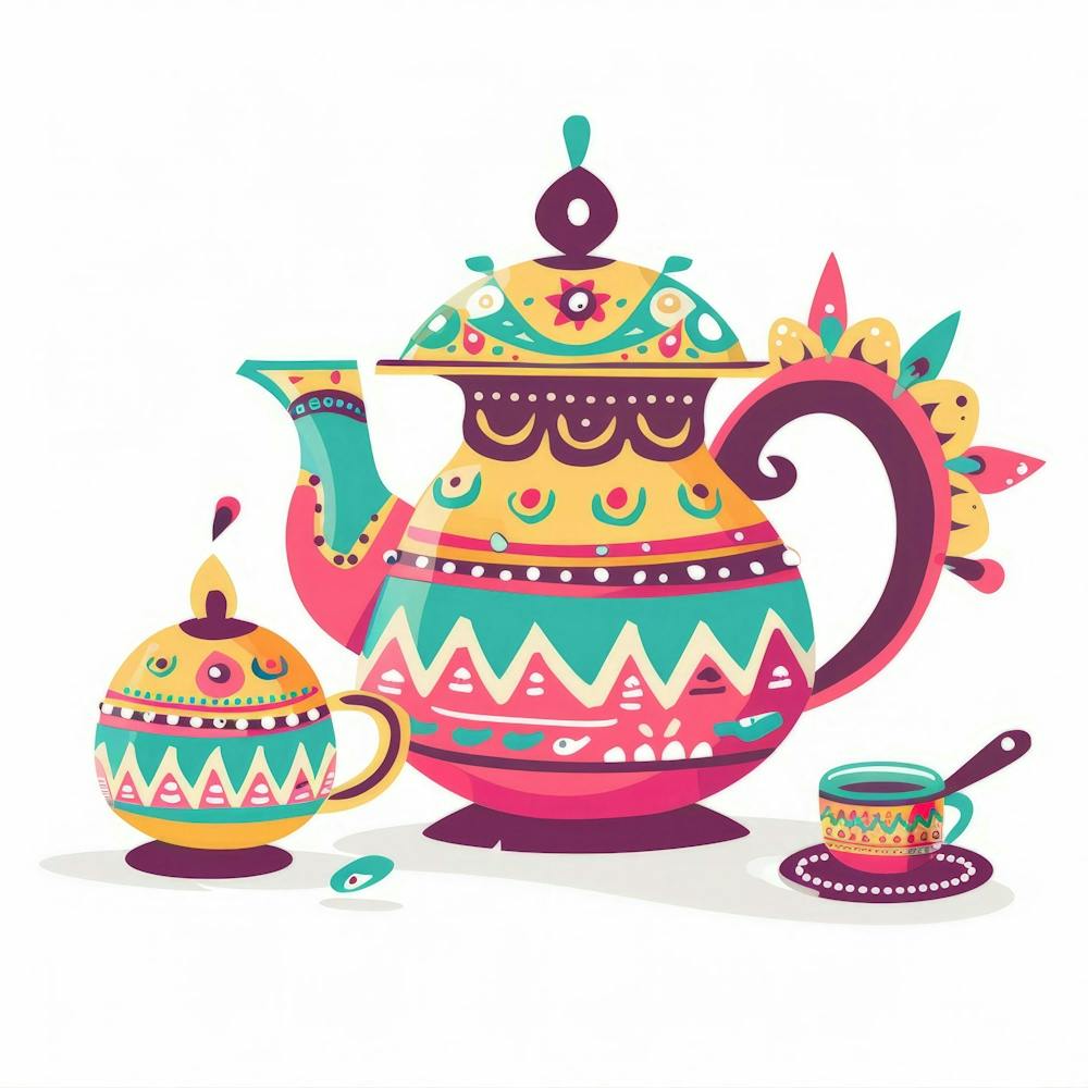 Teapot And Cup 1