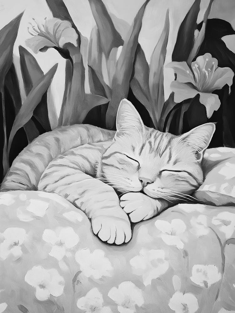 Katzen-Gemälde