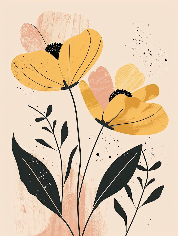 Miami Flower Market Boho Minimalist Style 1