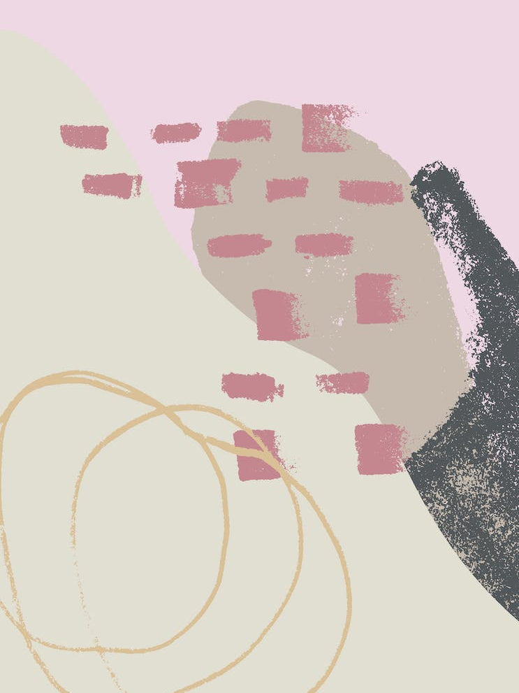 Pink Blush Shapeart Digital