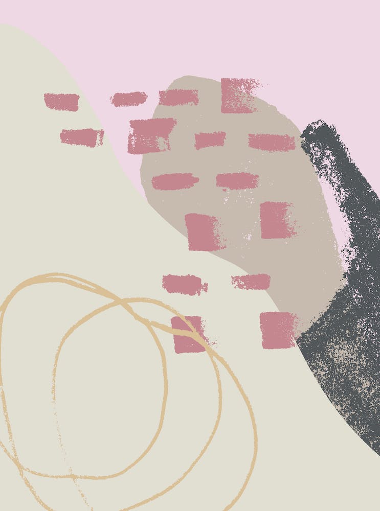 Pink Blush Shapeart Digital