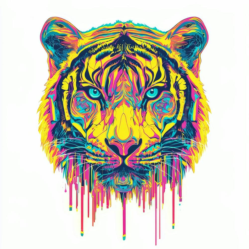 Colorful Tiger