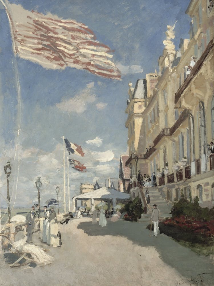 Hôtel Des Roches Noires, Trouville, Claude Monet