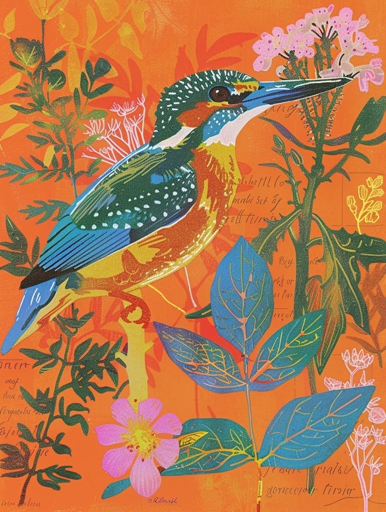 Spring Birds Kingfisher 1