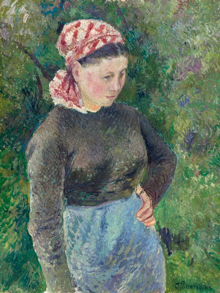 Peasant Woman (1880), Camille Pissarro