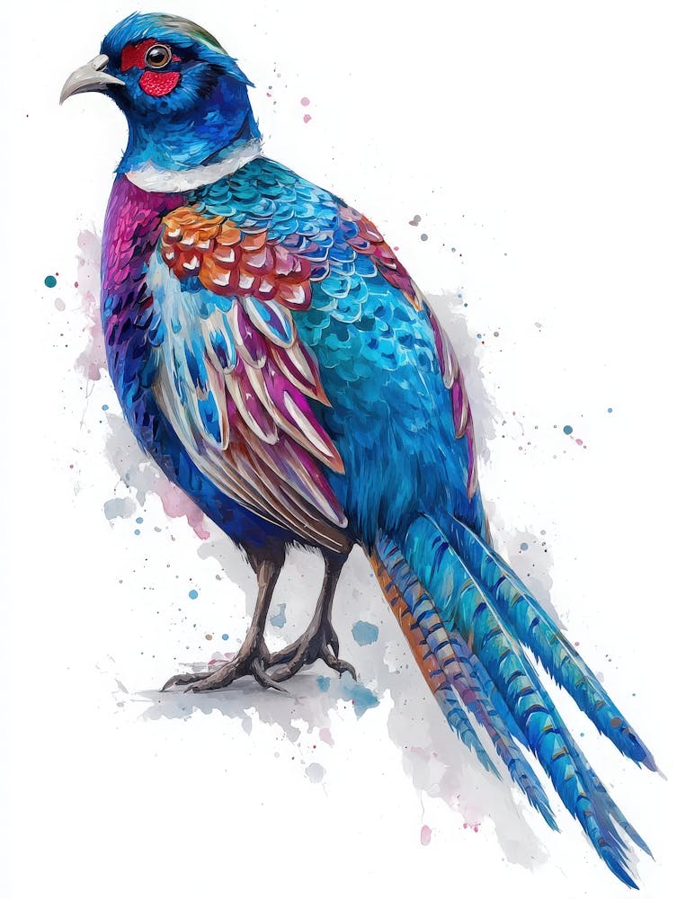 Aihrgdesign Isolated Watercolor Painting Of Birds Colorful Ph 84351099 Eb57 44f5 Ac87 Bcff9baaf5e5 2