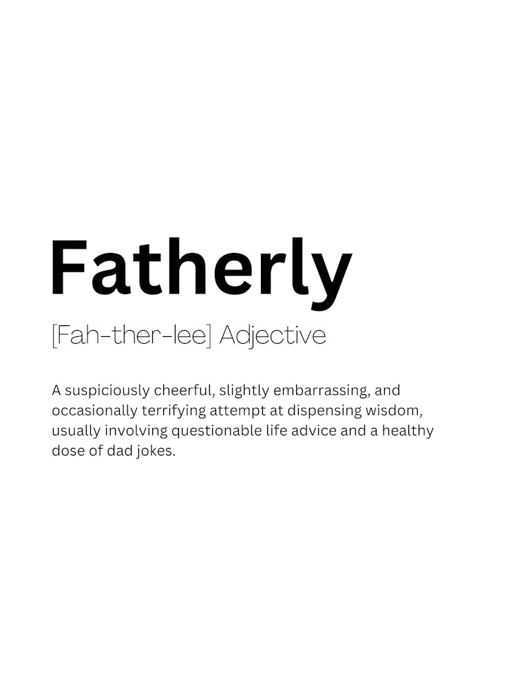 Fatherly Definition Meaning
