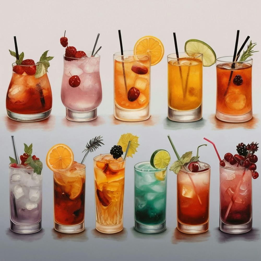 Default Cocktails For Different Seasons Aesthetic 1