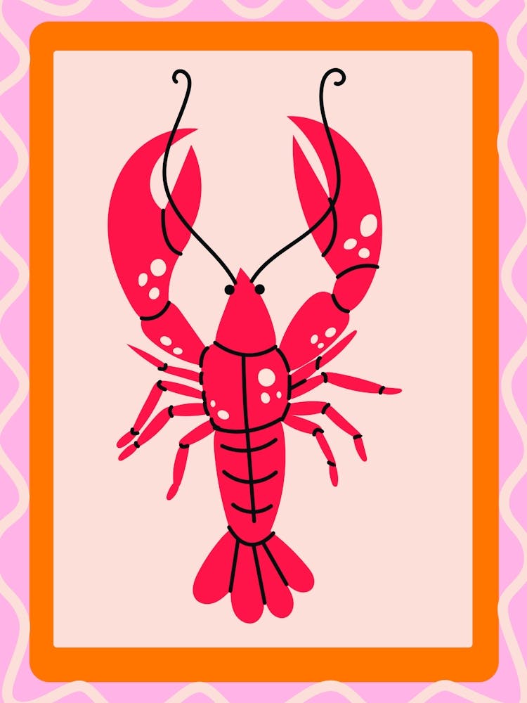 Lobster Kitchen Print