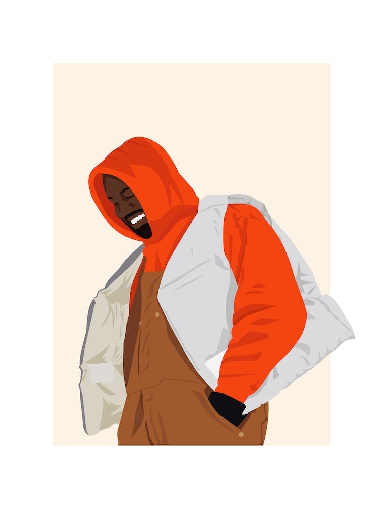 Kanye Puffer