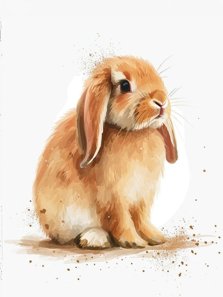 Havana Rabbit Nursery Illustration 3
