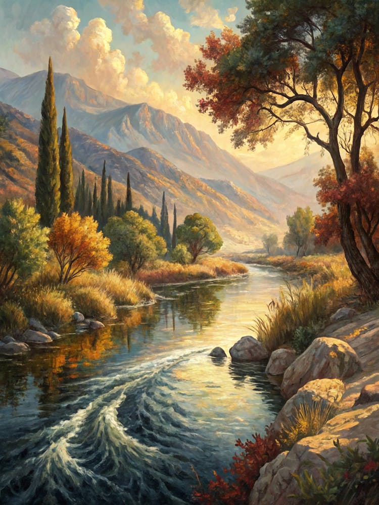 Oil Painting Style Silky Ripple Textures