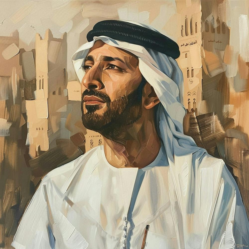 Uae Arab Man