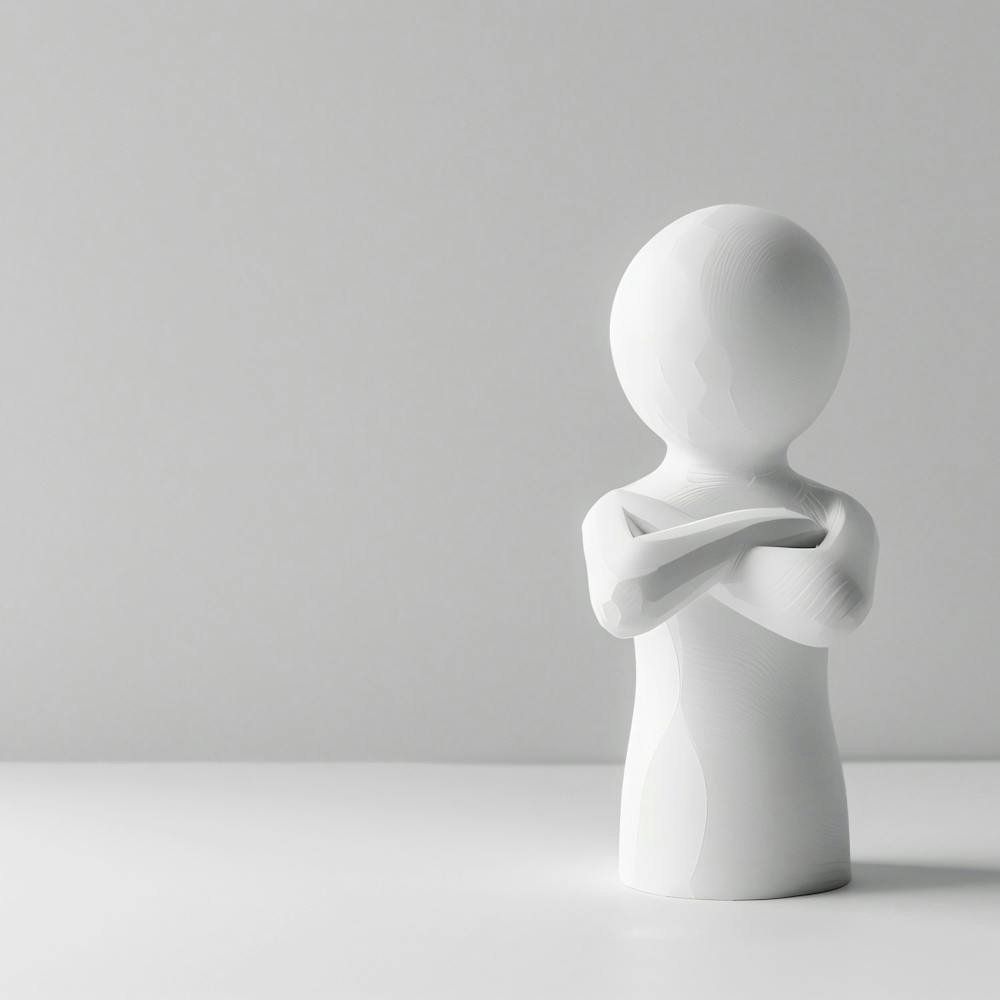 White Man With Arms Folded