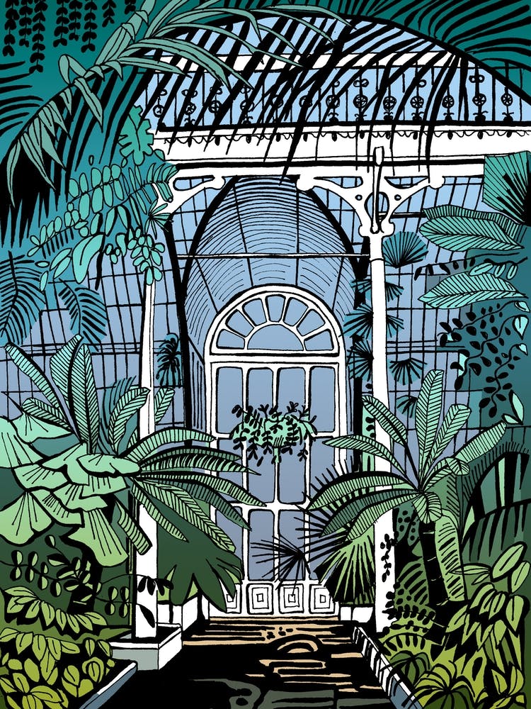 Kew Gardens Palm House Doorway