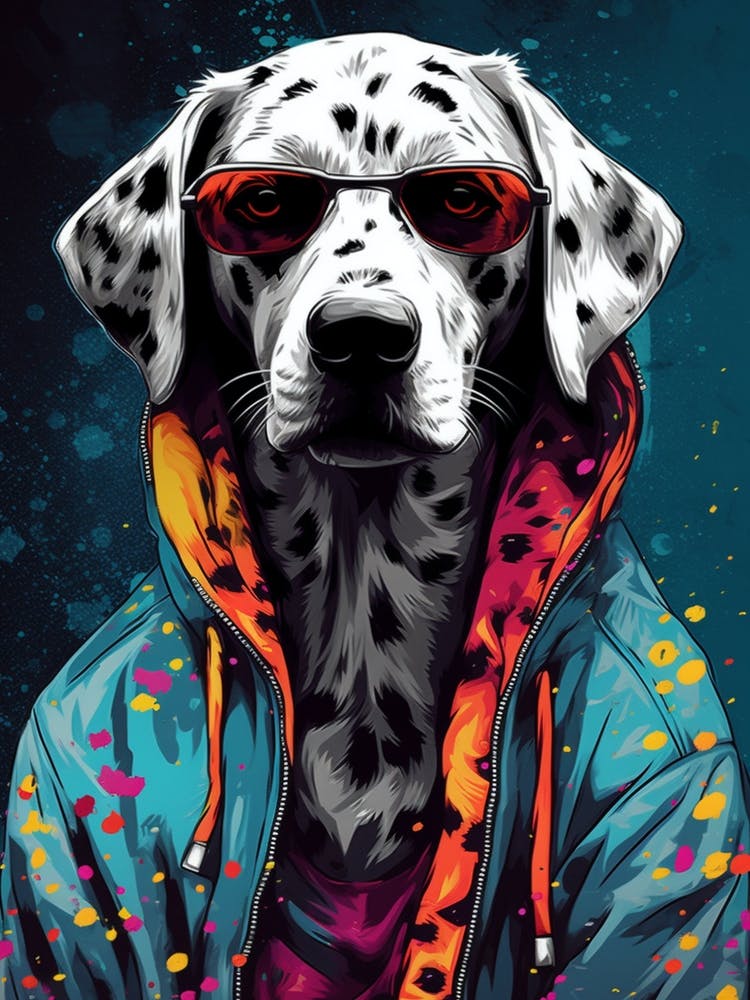 Dalmatian Urban Fashion Pop