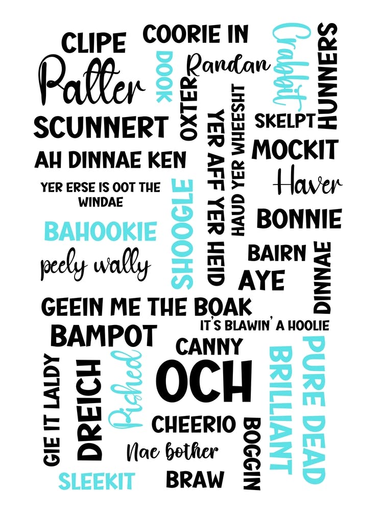 Blawin a hoolie blue