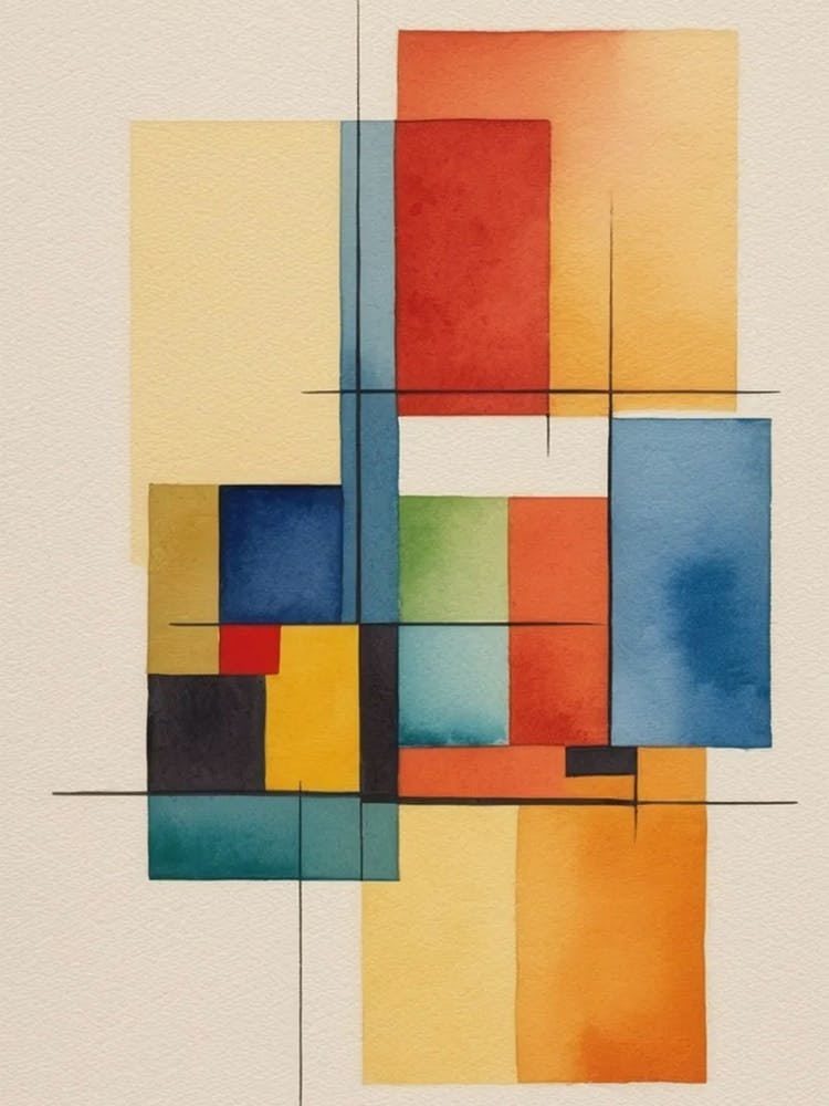 Abstract Watercolor Painting 3