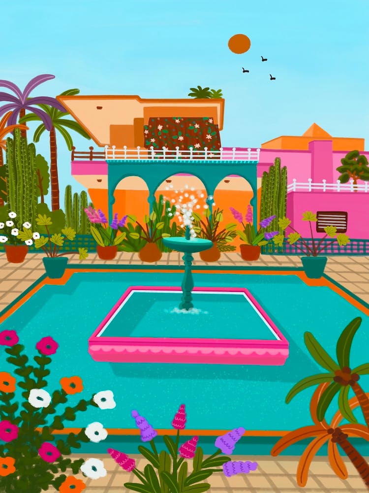 Jardin Majorrelle, Morocco 