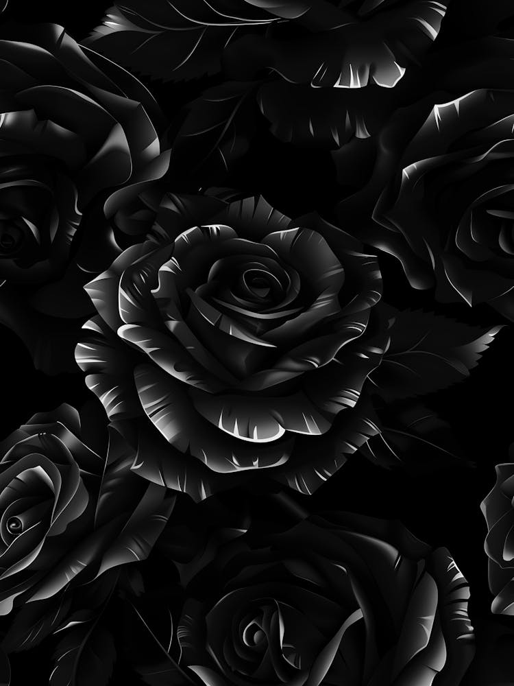 Black Roses Wallpaper