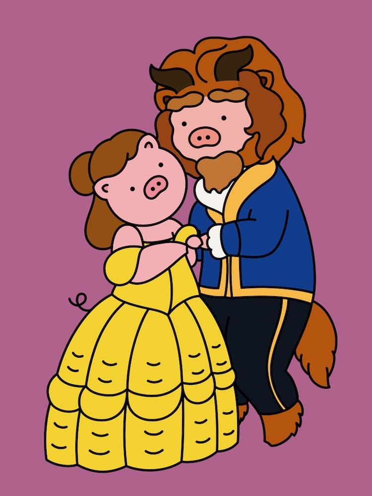 Beauty And The Pig