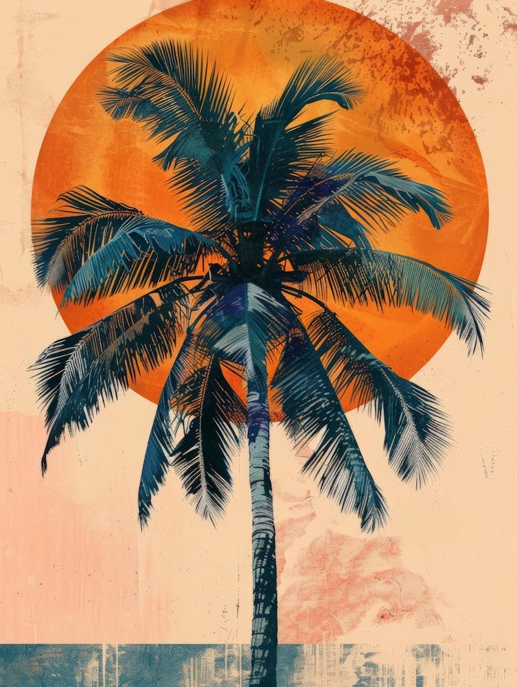 Palm Tree Canvas Print 9