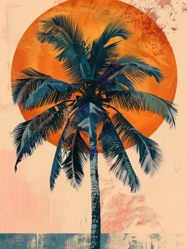 Palm Tree Canvas Print 9