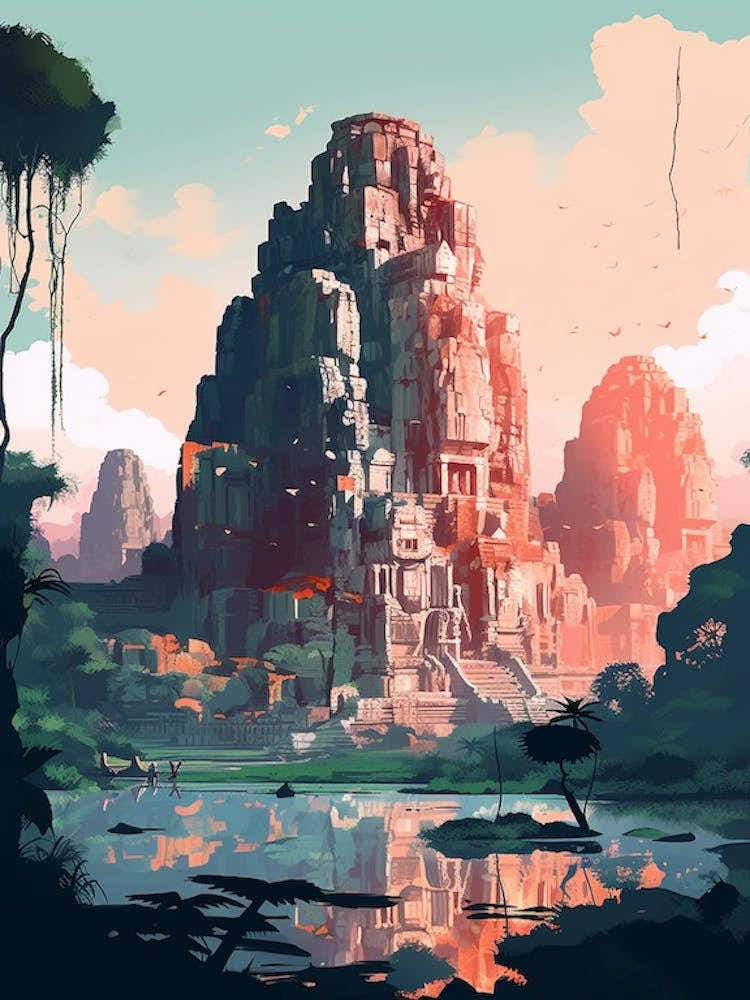 The Bayon Siem Reap Cambodia