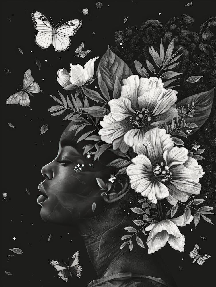 Black And White Painting 2