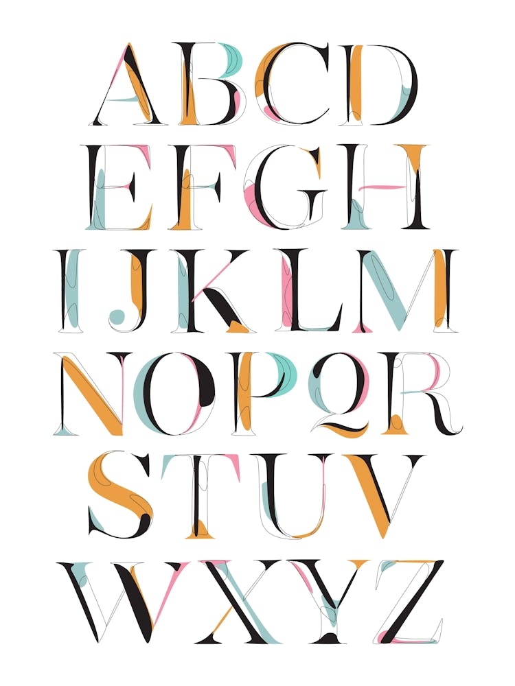 Abstract Alphabet