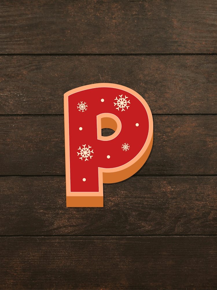 Lebkuchen Weihnachts Buchstaben Wohnzimmer Feiertags Display 16