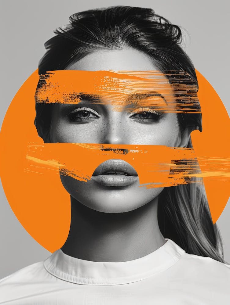 Orange And White