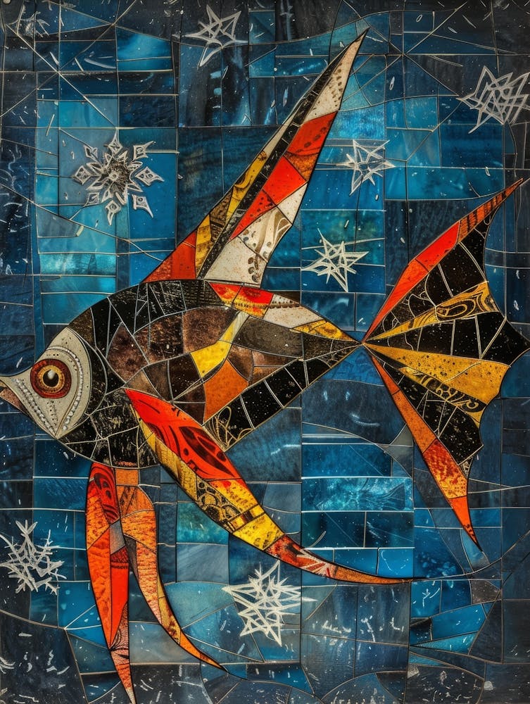 Mosaic Fish 5