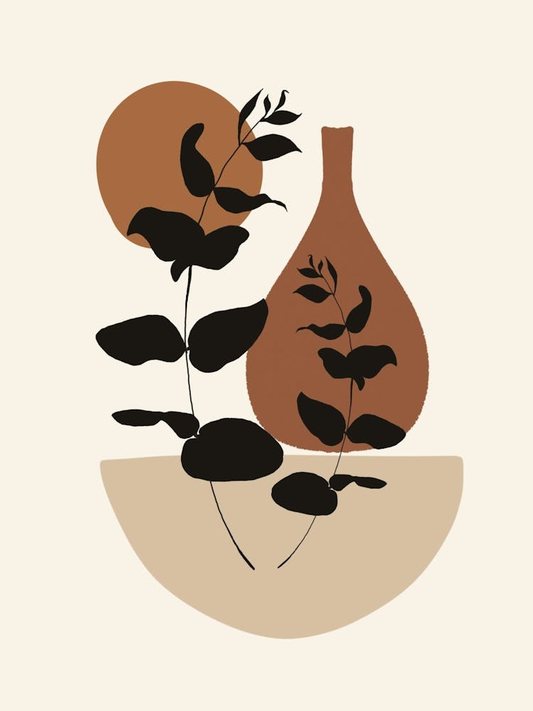 Vase Avec Plantes