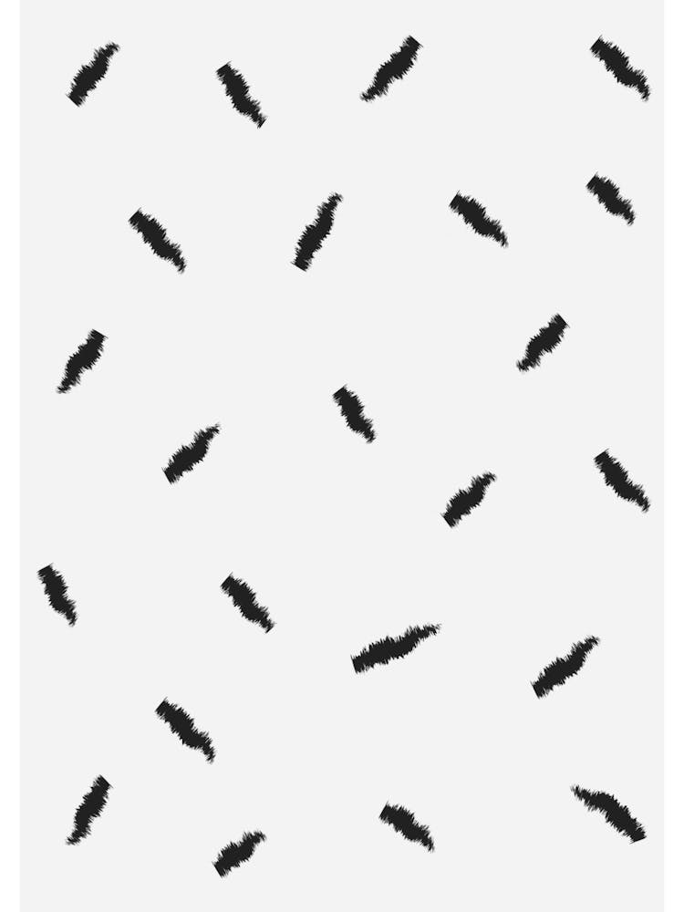 Black And White Brushstrokes
